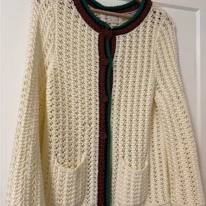 Anthropology knitted cardigan